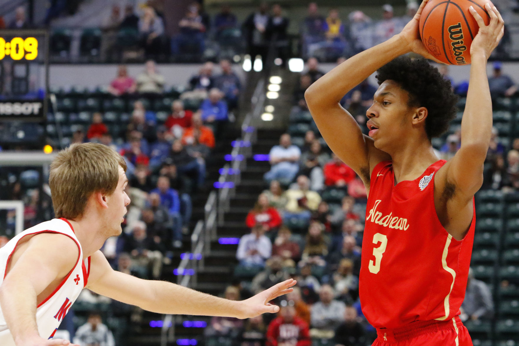 Gallery: Boys basketball Class 2A state final - Andrean vs. Linton-Stockton